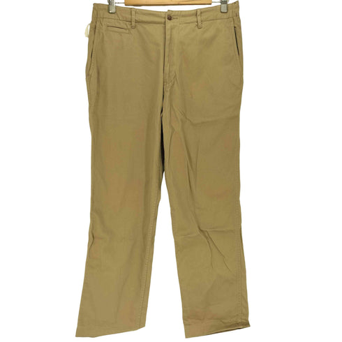 キャブクロージング cab clothing 60S復刻 ジップフライ アーミー チノ テーパード パンツ メンズ 34/32