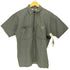 ベンデイビス BEN DAVIS USA製 ヒッコリーストライプ ハーフジップ S/S プルオーバーシャツ メンズ import:M