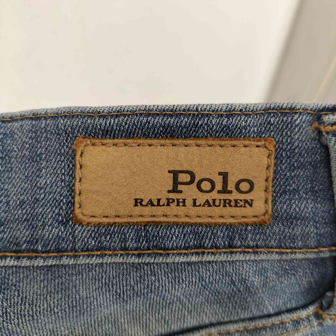 ポロラルフローレン POLO RALPH LAUREN ジップフライ スキニー デニム パンツ レディース