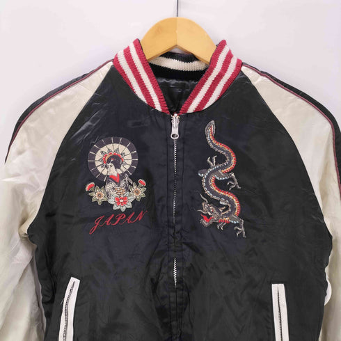 オゾンロックス OZONE ROCKS 90-00S OLD ARCHIVE Reversible Souvenir Jacket 龍 鷹 両面 刺繍 アーカイブ リバーシブル スーベニア ジャケット スカジャン レディース JPN:S