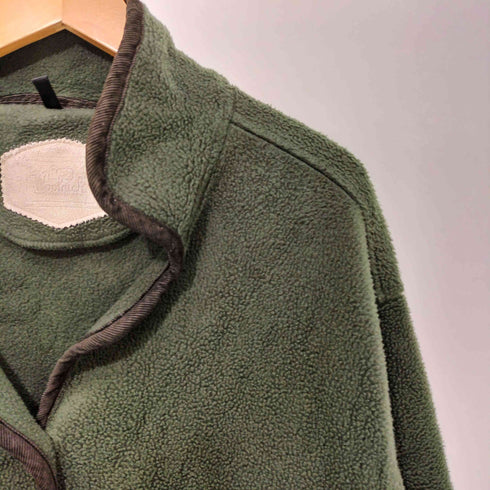 ウールリッチ WOOLRICH 90s USA製 花 刺繍 コンチョボタン フリース ジャケット レディース import:S