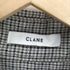クラネ CLANE GUNCLUB CHECK BACKFRILL SHIRT ガンクラブチェックバックフリルシャツ レディース JPN:2