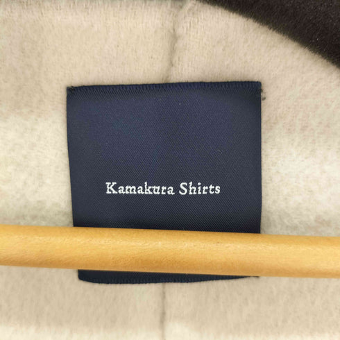 メーカーズシャツカマクラ Makers Shirt 鎌倉 ノーカラーロングコート レディース FREE