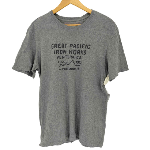 パタゴニア patagonia グレート パシフィック アイアン ワークス クルーネック プリント 半袖 Tシャツ メンズ import:S