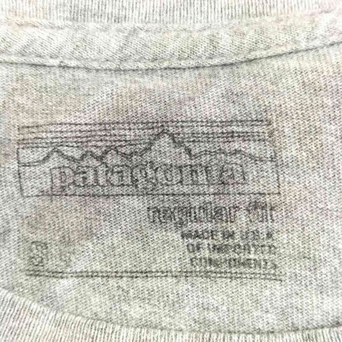 パタゴニア patagonia グレート パシフィック アイアン ワークス クルーネック プリント 半袖 Tシャツ メンズ import:S