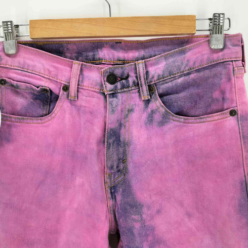リーバイス Levis 505 タイダイ染 ジップフライ デニムパンツ レディース W29 L32