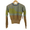 ラインヴァンド LEINWANDE Landscape Intarsia Knit Top ランドスケープインターシャニットトップ レディース F