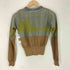 ラインヴァンド LEINWANDE Landscape Intarsia Knit Top ランドスケープインターシャニットトップ レディース F