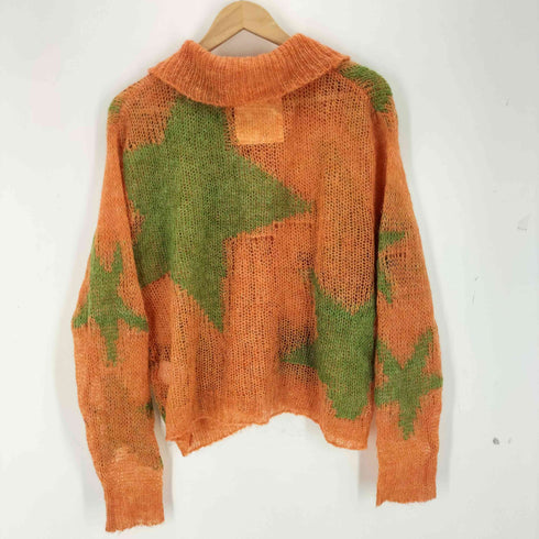 PLATEAU STUDIO プラトースタジオ MOHAIR STA SHIRT モヘア ニットシャツ レディース one size