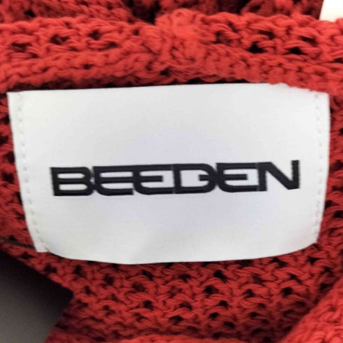 BEEDEN ビーデン メッシュ ニットパーカー レディース F