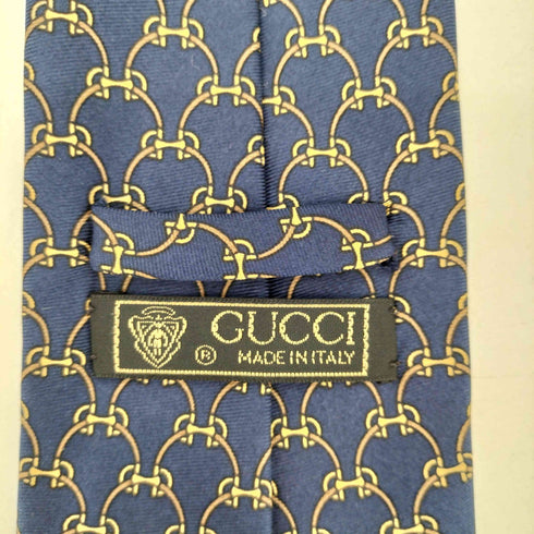 グッチ GUCCI シルク100 総柄 ネクタイ メンズ