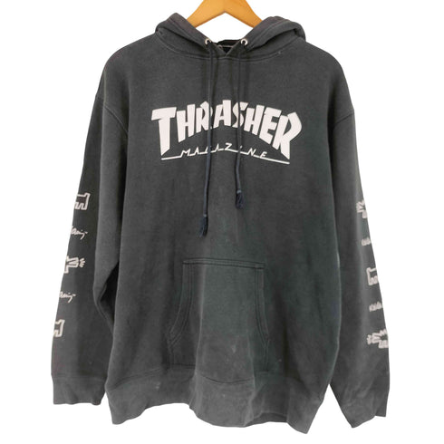 スラッシャー THRASHER ロゴプリント フーディ メンズ