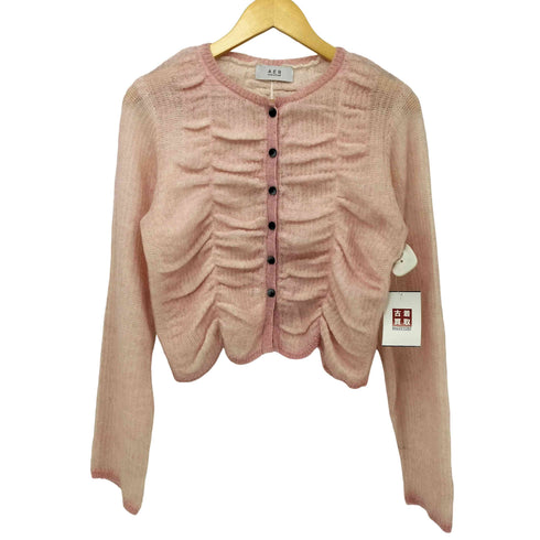 アダムエロペ Adam et Rope 25AW ダブルモヘアシャーリングカーディガン レディース FREE