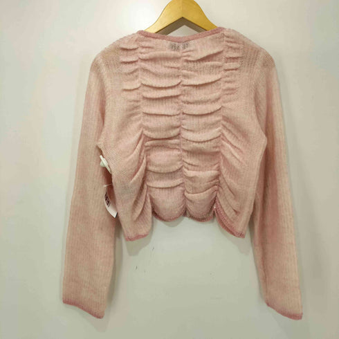 アダムエロペ Adam et Rope 25AW ダブルモヘアシャーリングカーディガン レディース FREE
