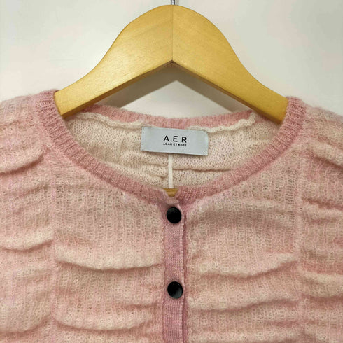 アダムエロペ Adam et Rope 25AW ダブルモヘアシャーリングカーディガン レディース FREE