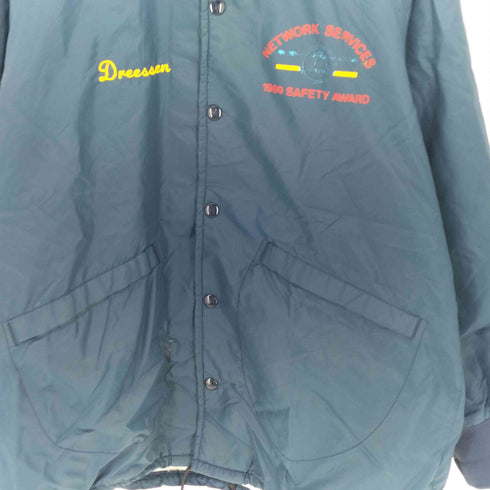 プラジャック Pla-Jac USA製 80S 企業ロゴ ナイロンコーチジャケット メンズ import:L
