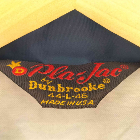 プラジャック Pla-Jac USA製 80S 企業ロゴ ナイロンコーチジャケット メンズ import:L