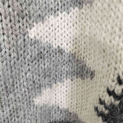 INCA SWEATERS ペルー製 ハンドメイド ローゲージ アルパカニット メンズ