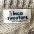 INCA SWEATERS ペルー製 ハンドメイド ローゲージ アルパカニット メンズ