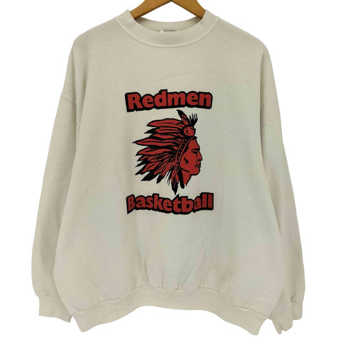 タルテックス TULTEX 90S REDMENプリント クルーネックスウェット メンズ import:XL