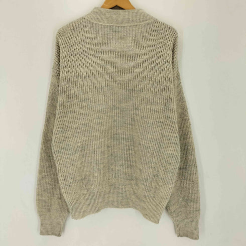 エルエルビーン L.L.Bean 70-80s USA製 HIGH TREK YARN ハイネックヤーン ヘンリーネックニット メンズ JPN:XL