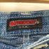 バンズ VANS 90S 旧ロゴ刺繍タグ ワッフル デニムショーツ メンズ JPN:M