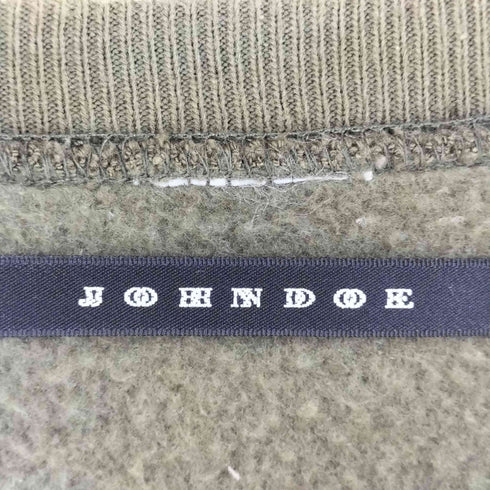 JOHNDOE プリント 裏起毛 スウェット メンズ