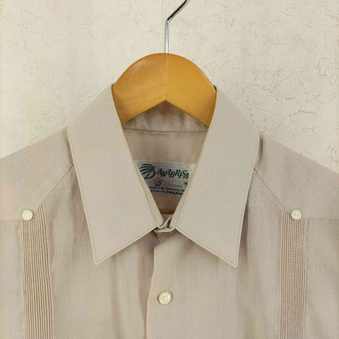 70s PANABRISA 長袖 キューバシャツ メンズ ML