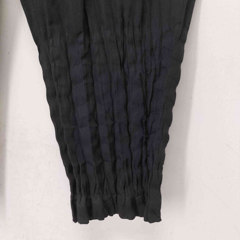 イッセイミヤケメン ISSEY MIYAKE MEN 裾プリーツ シワ加工パンツ メンズ JPN:3