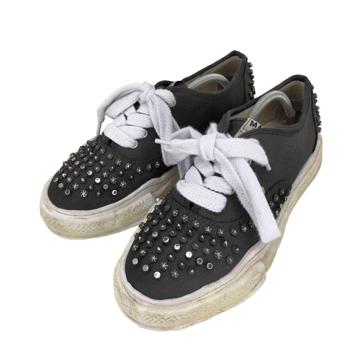 メゾンミハラヤスヒロ Maison MIHARA YASUHIRO BAKER OG Sole Studded Canvas Low-top Sneaker ベイカーオリジナルソール ローカット スニーカー メンズ EU 44