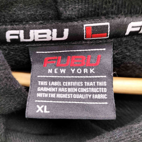 フブ FUBU 刺繍 ロゴ 肉厚 フーディー メンズ JPN:XL