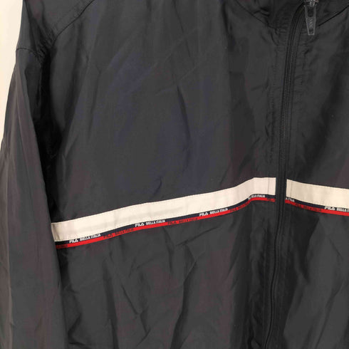 フィラ FILA INTERNATIONAL 刺繍ロゴ ジップアップ ジャケット メンズ import:M