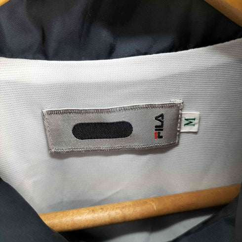 フィラ FILA INTERNATIONAL 刺繍ロゴ ジップアップ ジャケット メンズ import:M