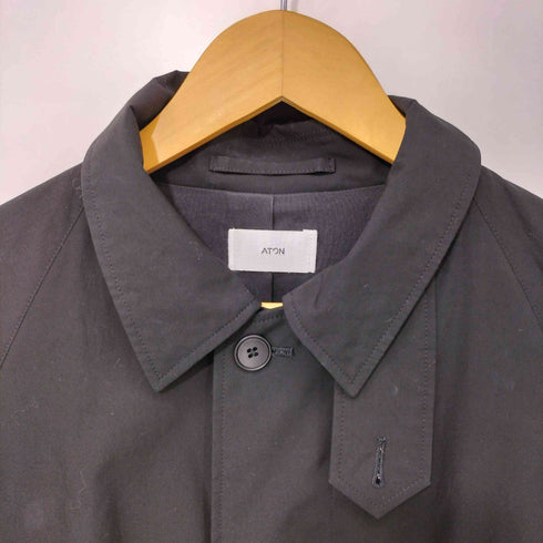 エイトン ATON KYOTO TSURIZOME COTTON バルマカーンコート メンズ 00