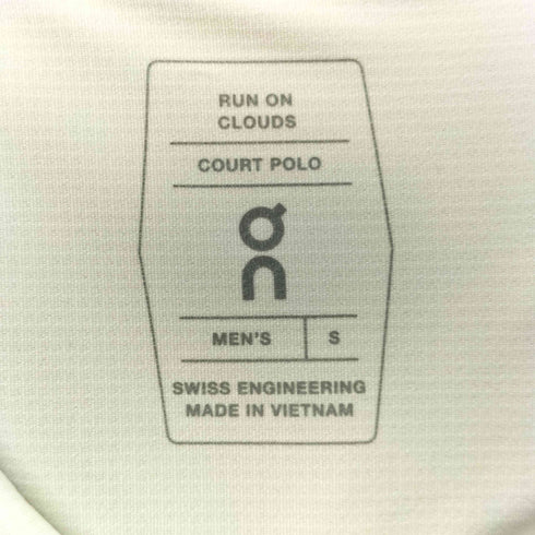 オン On COURT POLO コート ポロ メンズ import:XS