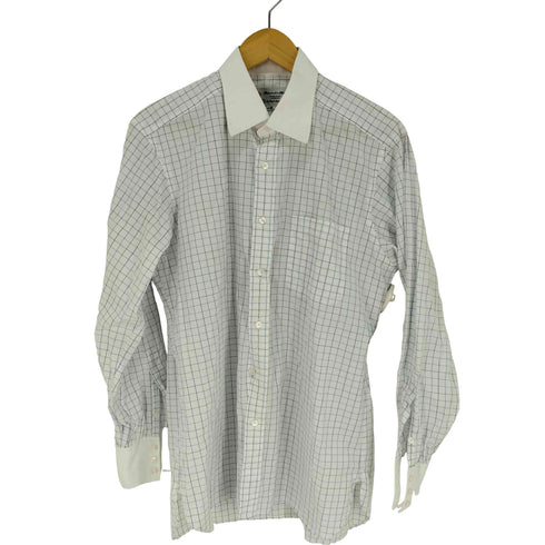 ターンブルアンドアッサー Turnbull & Asser 日本製 コットン チェック ドレスシャツ メンズ 41-88
