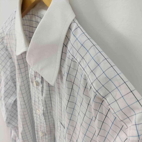 ターンブルアンドアッサー Turnbull & Asser 日本製 コットン チェック ドレスシャツ メンズ 41-88