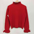 エムエスジーエム MSGM オールドイングリッシュ ロゴ フリル ニット レディース import:XS