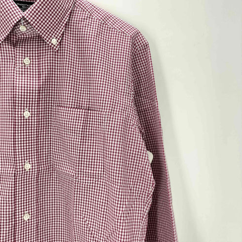 メーカーズシャツカマクラ Makers Shirt 鎌倉 ボタンダウン ギンガムチェック ドレス シャツ メンズ 15 3/4