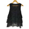 MB LUCAS cachette MB ルーカスカシェット レーヨン混 レース ティアード ノースリーブ シャツ レディース 02