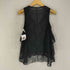 MB LUCAS cachette MB ルーカスカシェット レーヨン混 レース ティアード ノースリーブ シャツ レディース 02