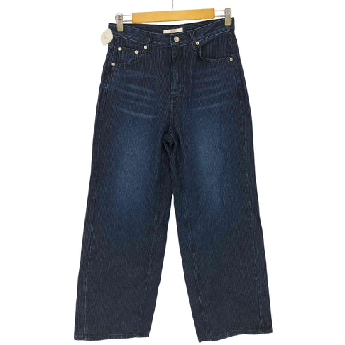 オオトロ OHOTORO ストライプ ワイドパンツ レディース medium long