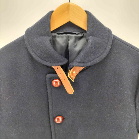 アデイインザライフユナイテッドアローズ A day in the life UNITED ARROWS 胡桃ボタン ステンカラー ウールコート メンズ JPN:L