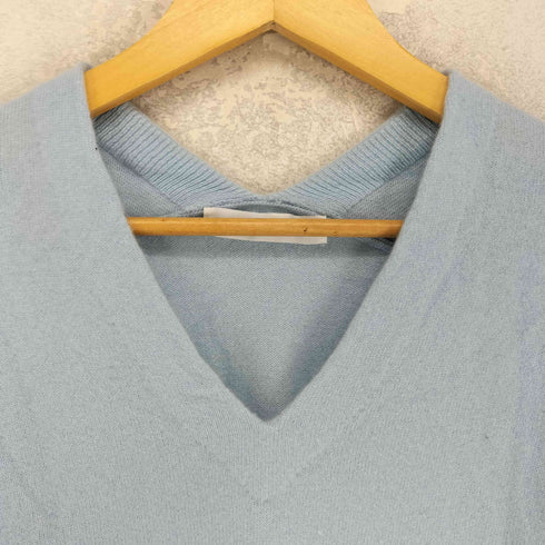 バビロン BABYLONE pure cashmere カシミヤ100 Vネック ニット セーター レディース 38
