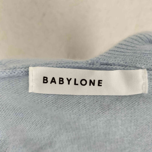 バビロン BABYLONE pure cashmere カシミヤ100 Vネック ニット セーター レディース 38