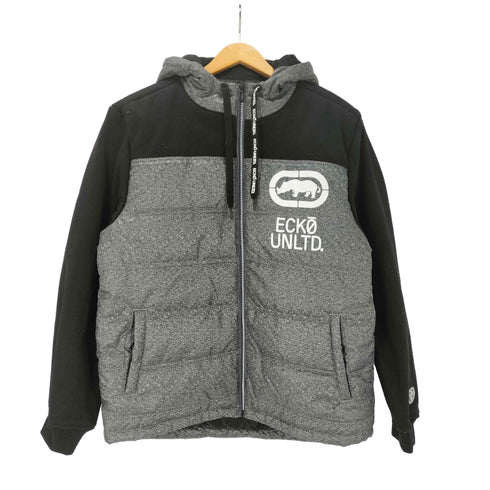 エコーアンリミテッド ECKO UNLTD 中綿 パデット フーデッド ジャケット メンズ import:L