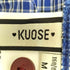 kuose 青い格子縞 キャミ レディース JPN:M