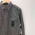 フォックスレーシング FOX RACING 90-00S OLD アーム スカル パッチ ミリタリー ワーク シャツ Y2K メンズ import:M