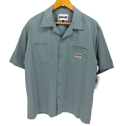 ショット Schott TC WORK S/S SHIRT メンズ import:L