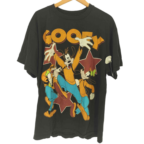 90S USA製 WILD OATSボディ 両面 USキャラクタープリント クルーネック S/S Tシャツ メンズ import:XL